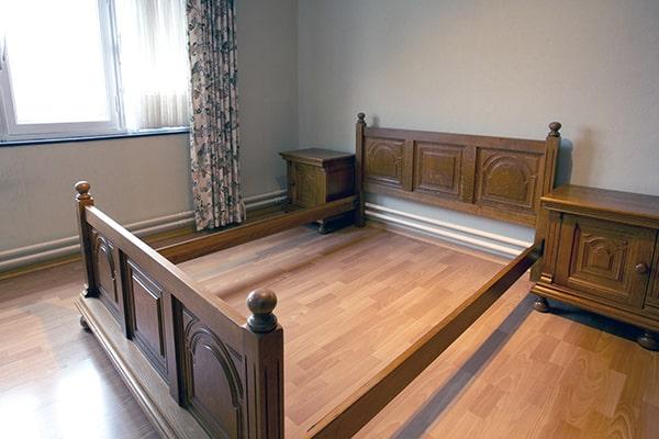 our bed frame removal team is equipped to handle removal from any floor